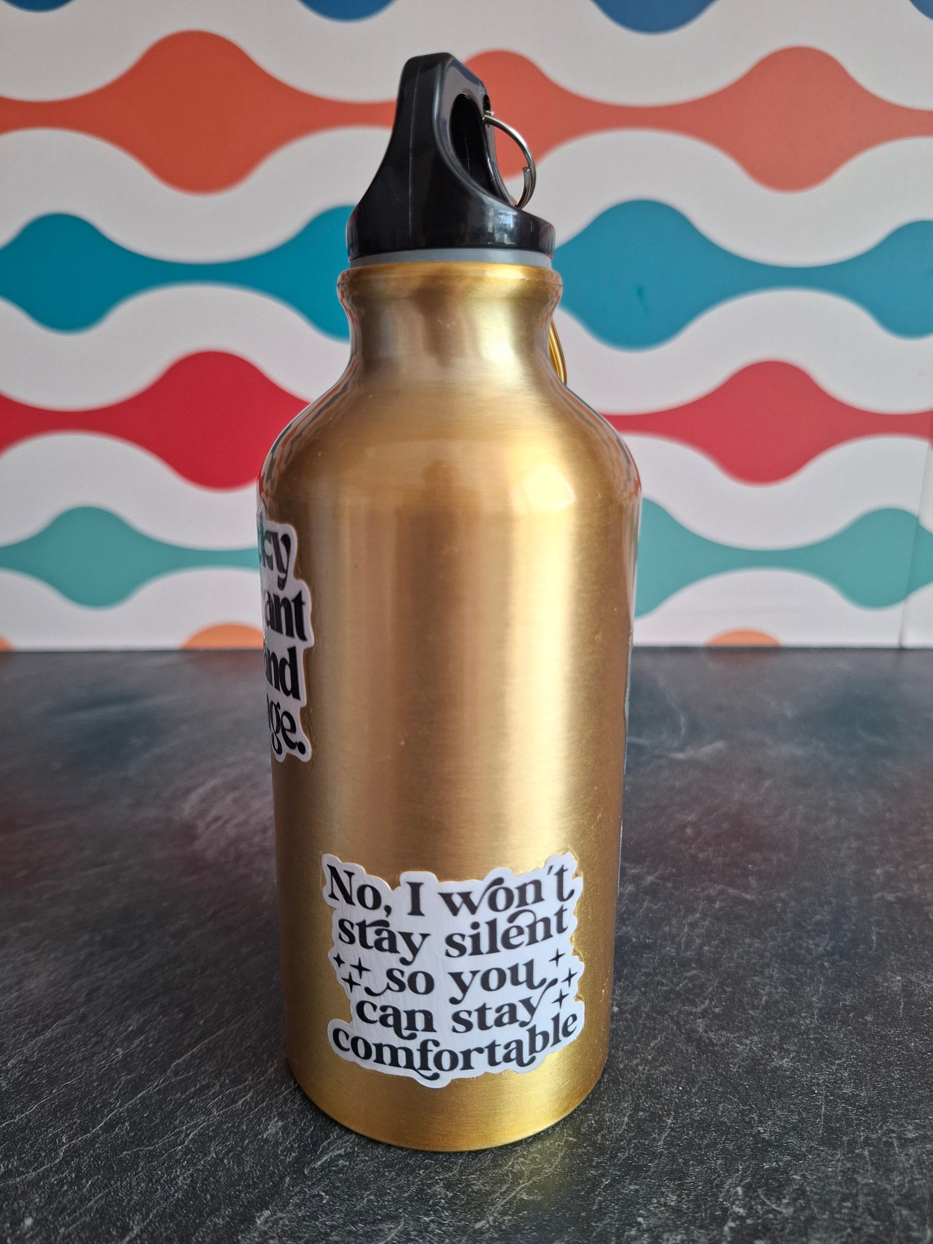 The 'Loud & Proud Feminist' water bottle  400ml