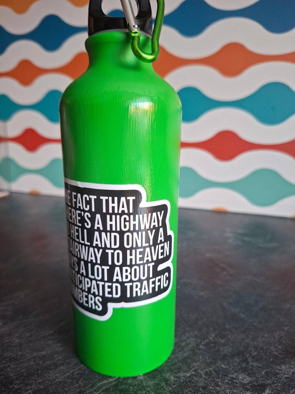 The 'Ultimate Cynic' water bottle 540ml