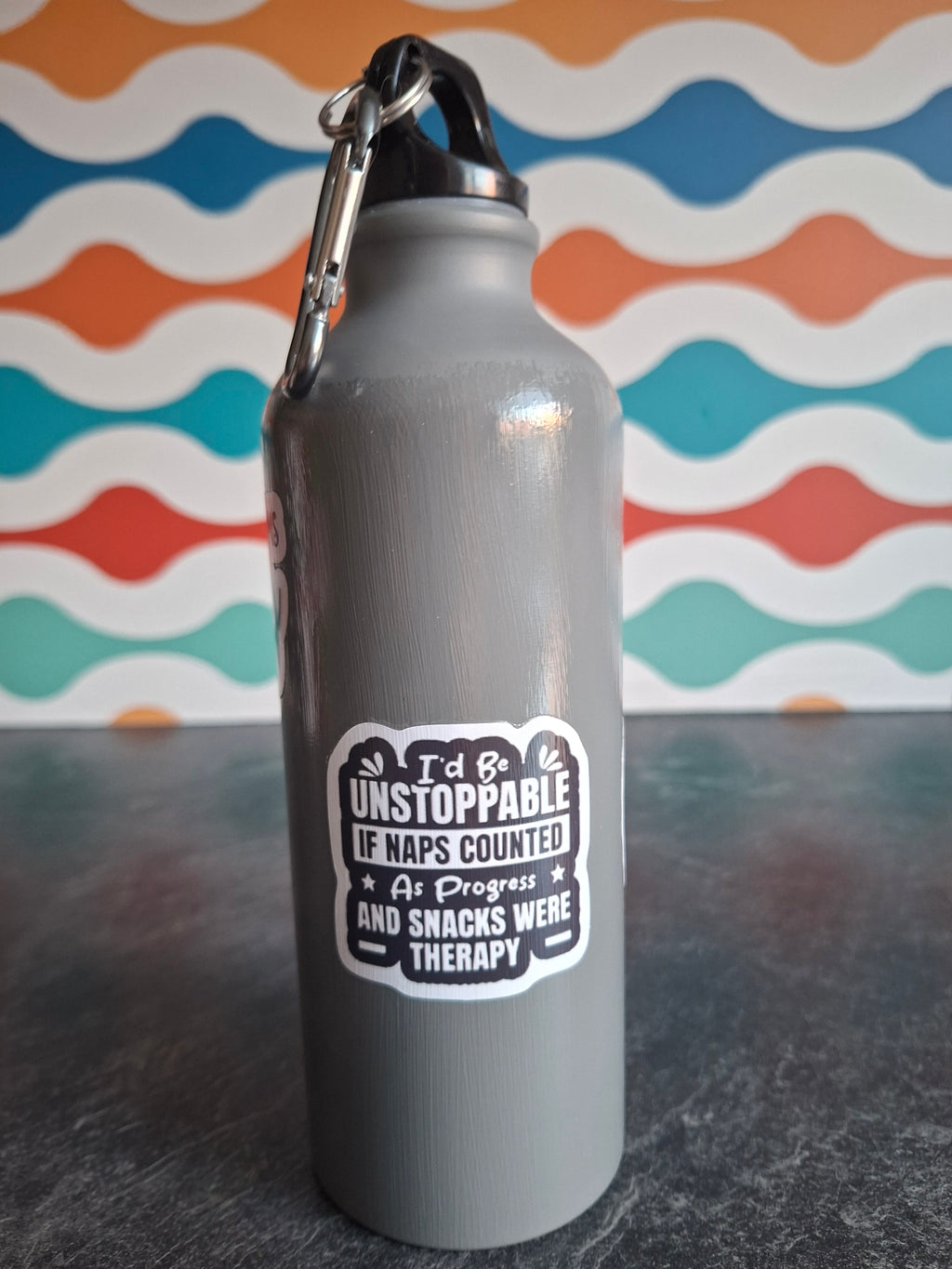 The 'Cynical, Unhinged and Slightly Funny' water bottle 540