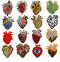 Human heart shaped patches - patch