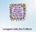 Intrusive thoughts - sticker