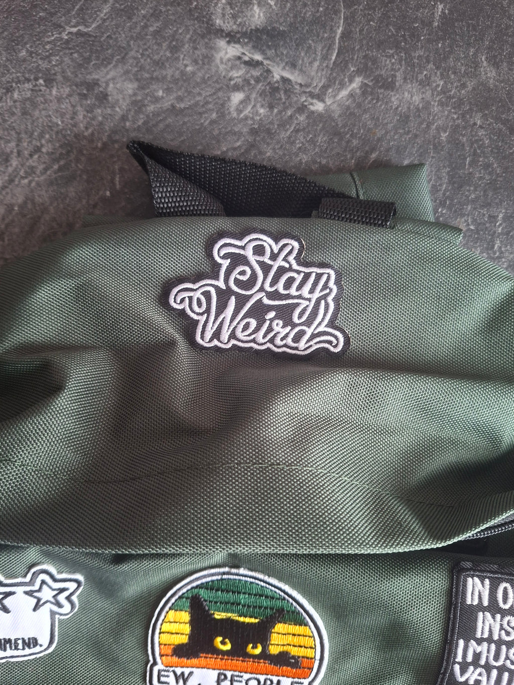 The 'Much More Anti-Social Than Planned' backpack