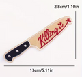 Knife shaped - patch