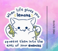 Lemons - sticker