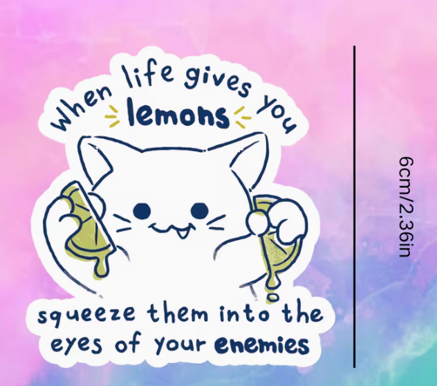 Lemons - sticker