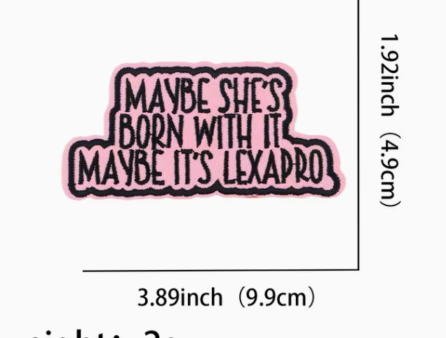 May its lexapro patch