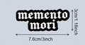 memento mori - sticker