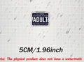 Adult - sticker