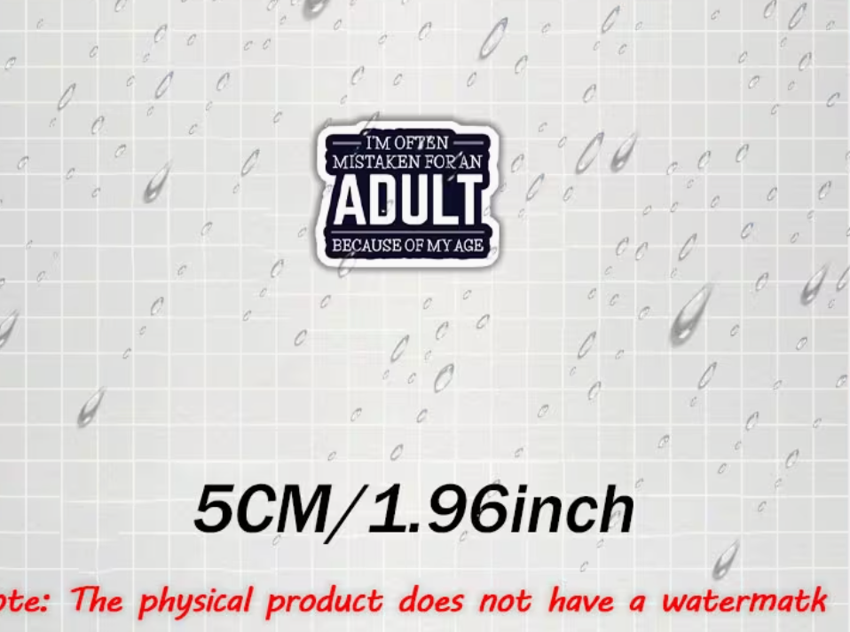Adult - sticker