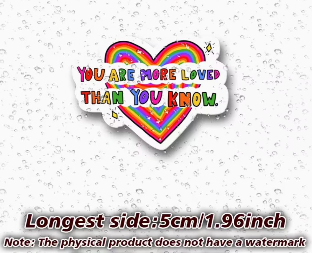 You are loved - sticker