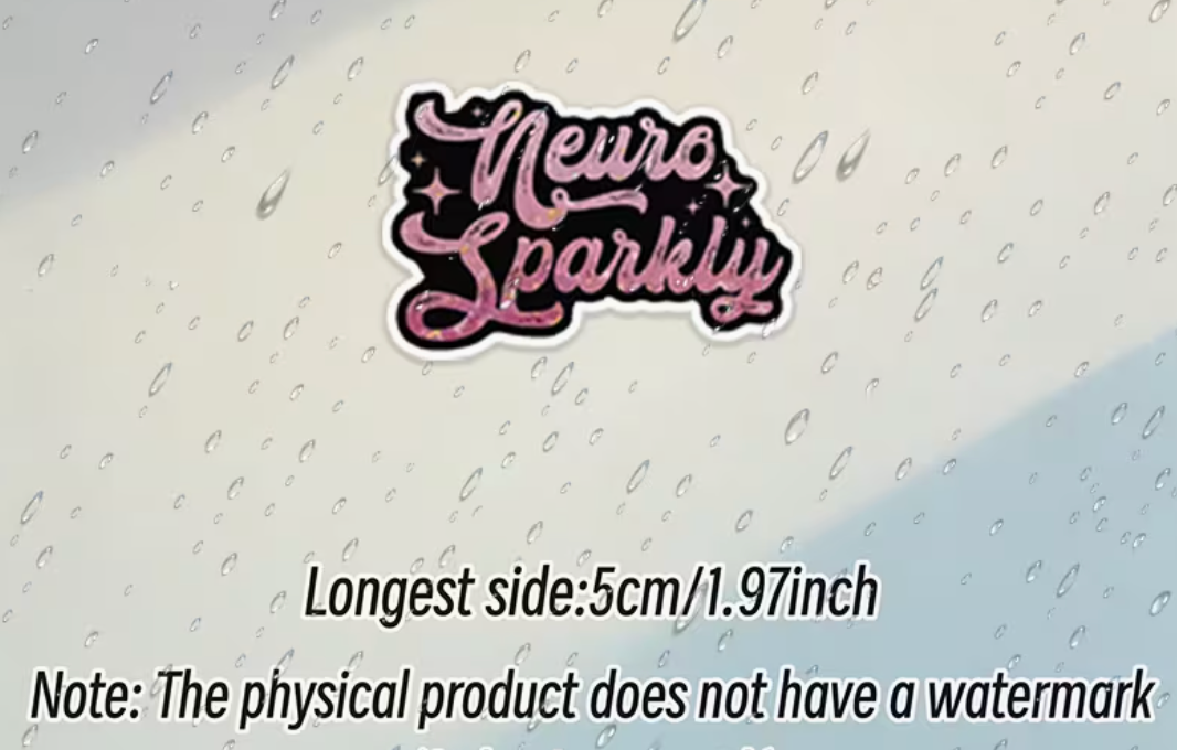 Neuro Sparkly - sticker