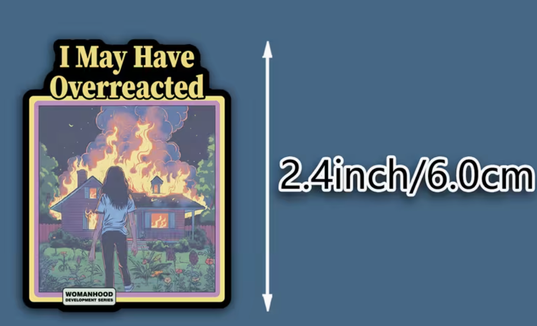 Overreacted - sticker