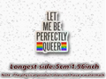 perfectly queer - sticker