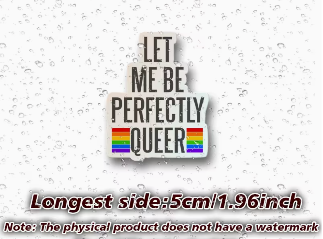 perfectly queer - sticker