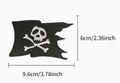 Pirate shaped patch - patch
