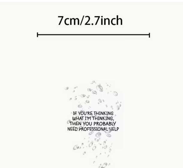 Professional help - sticker