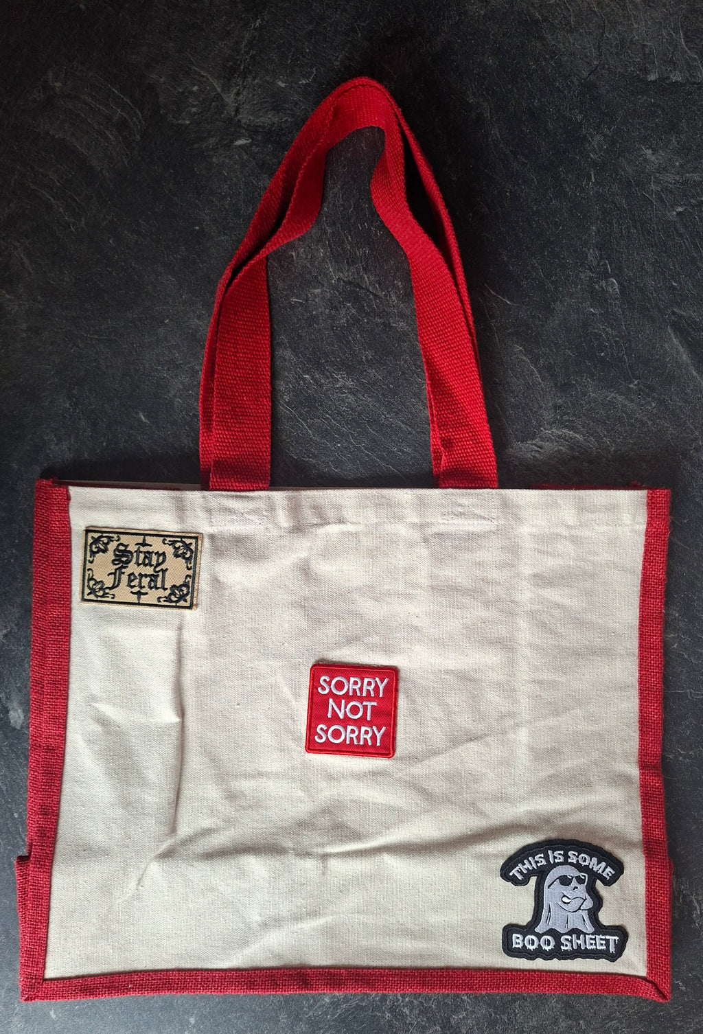 The 'No-Regrets' jute tote