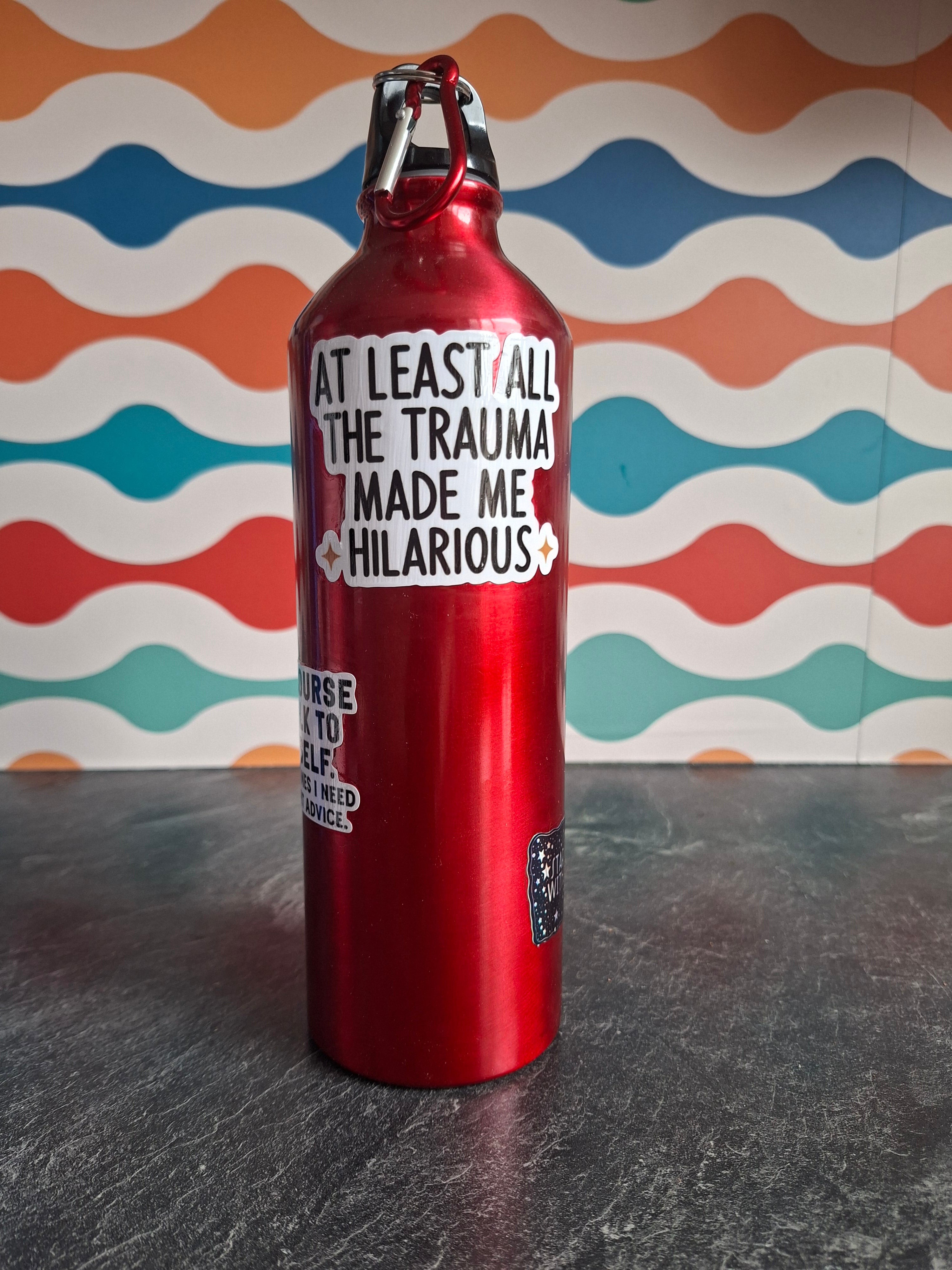 The "Expert Advice & Existential Dread" water bottle 800ml