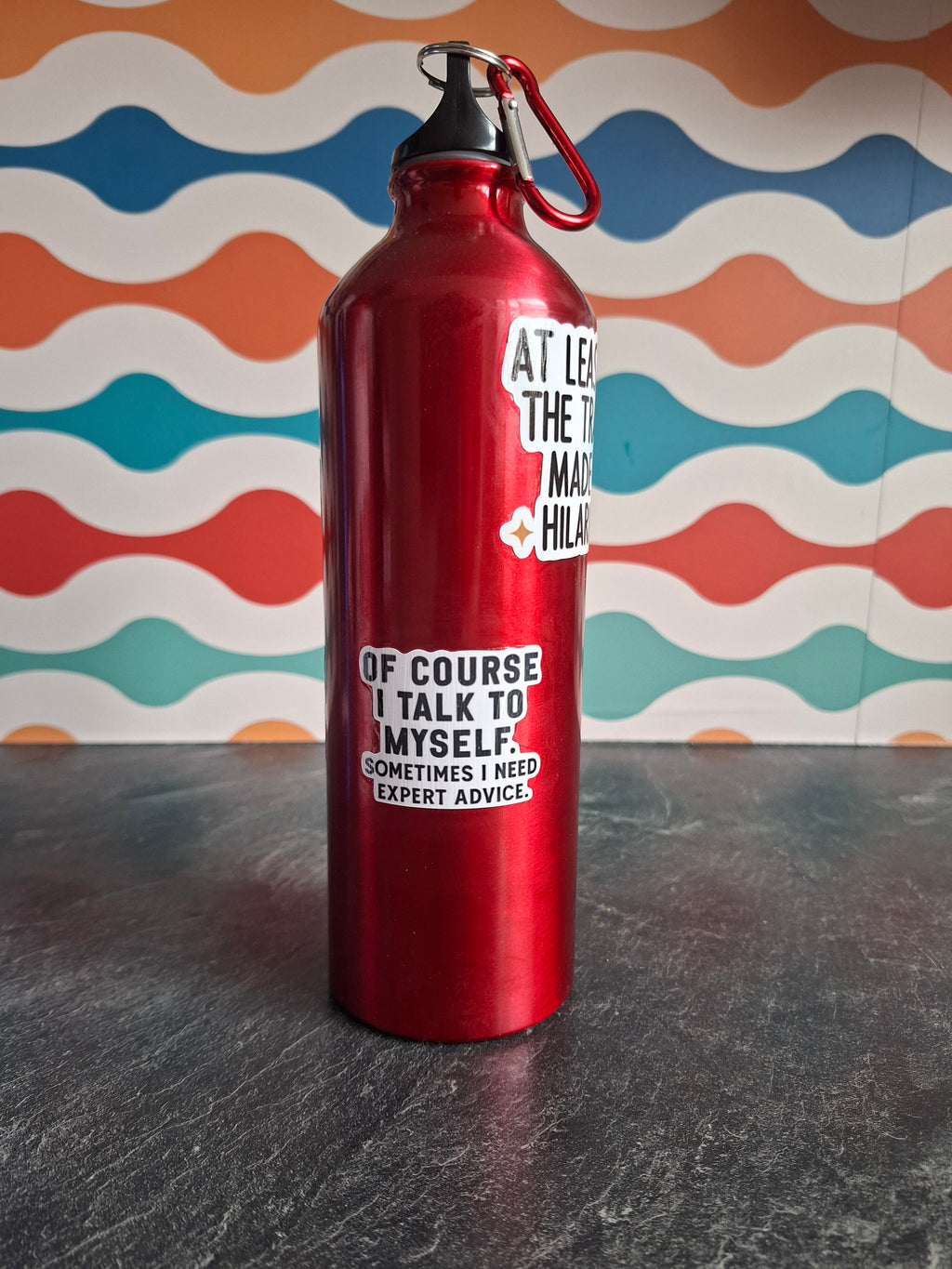 The "Expert Advice & Existential Dread" water bottle 800ml