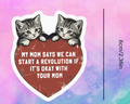 Revolution - sticker