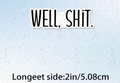 Shit - sticker