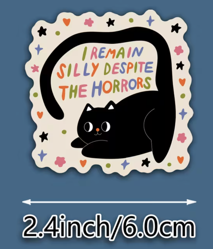 Silly despite - sticker