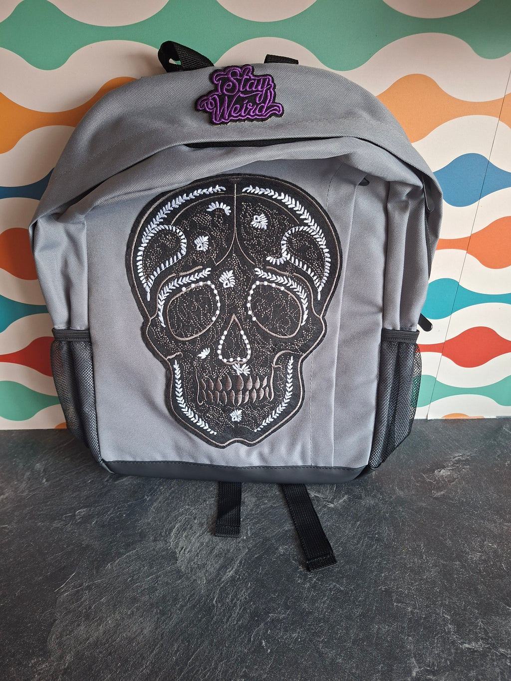 The 'Giving You Heavy Skull-er-gy' Backpack