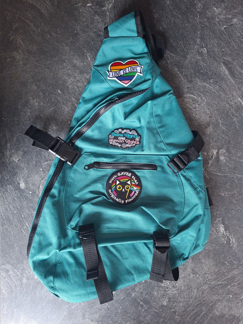 The "No Room for Hate" Shoulder Sling Bag