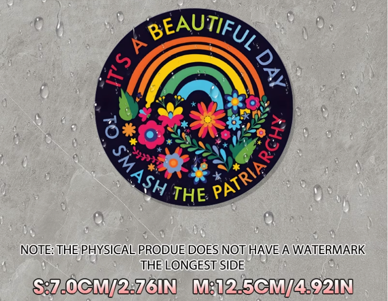 Smash the patriarchy - sticker