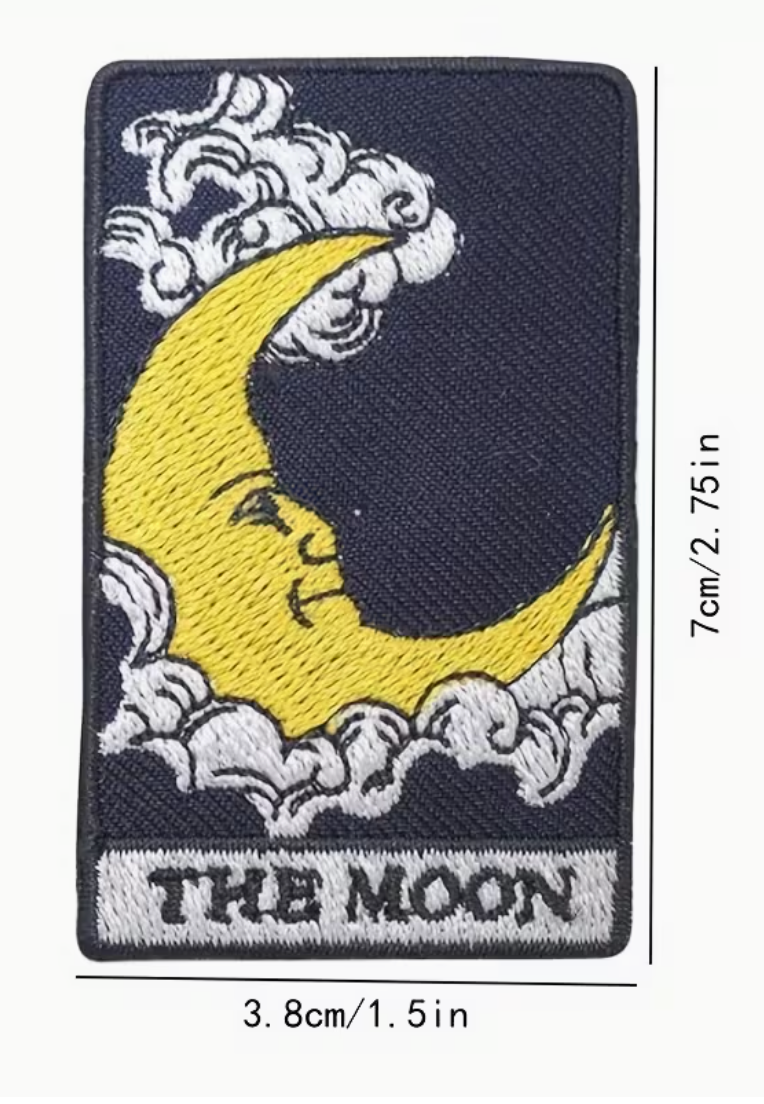 Sun moon tarot patches