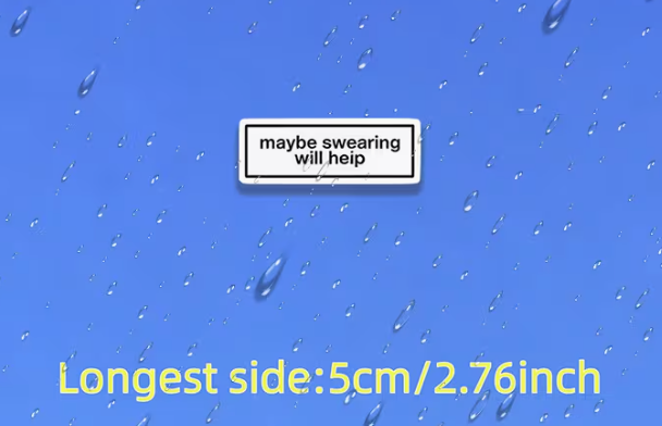 Swearing - sticker