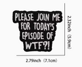 Todays episode of WTF patch