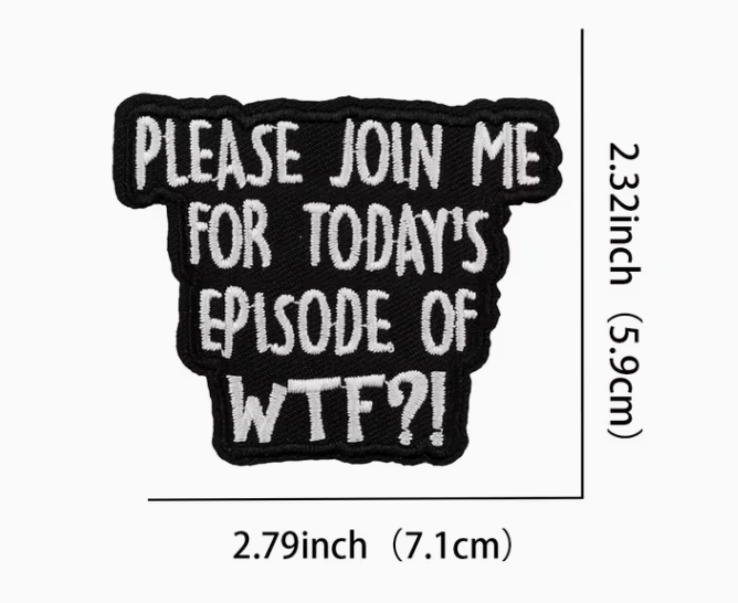 Todays episode of WTF patch