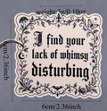 Whimsy - sticker