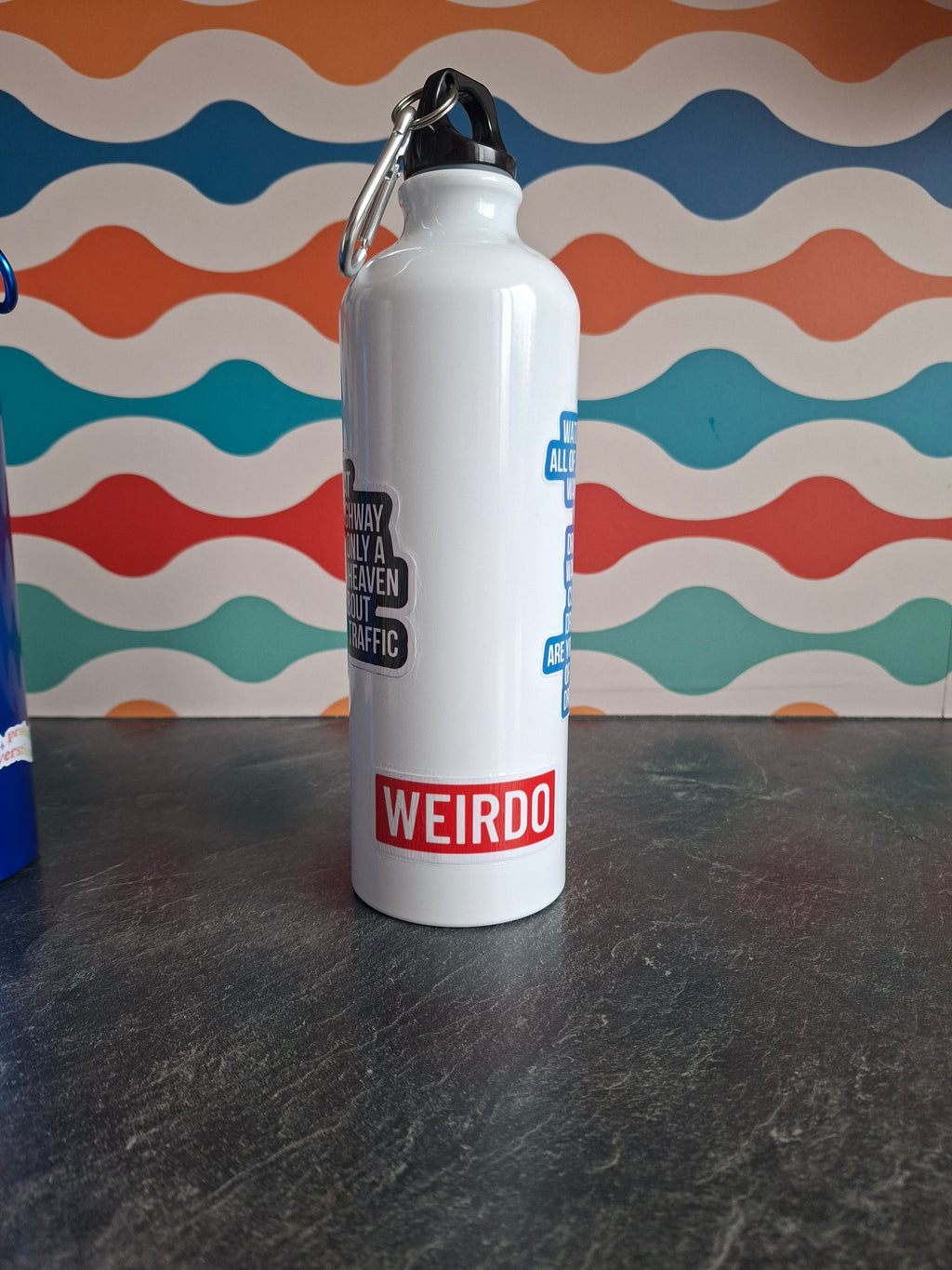 The "Aggressive Realism" water bottle 800ml - sale item