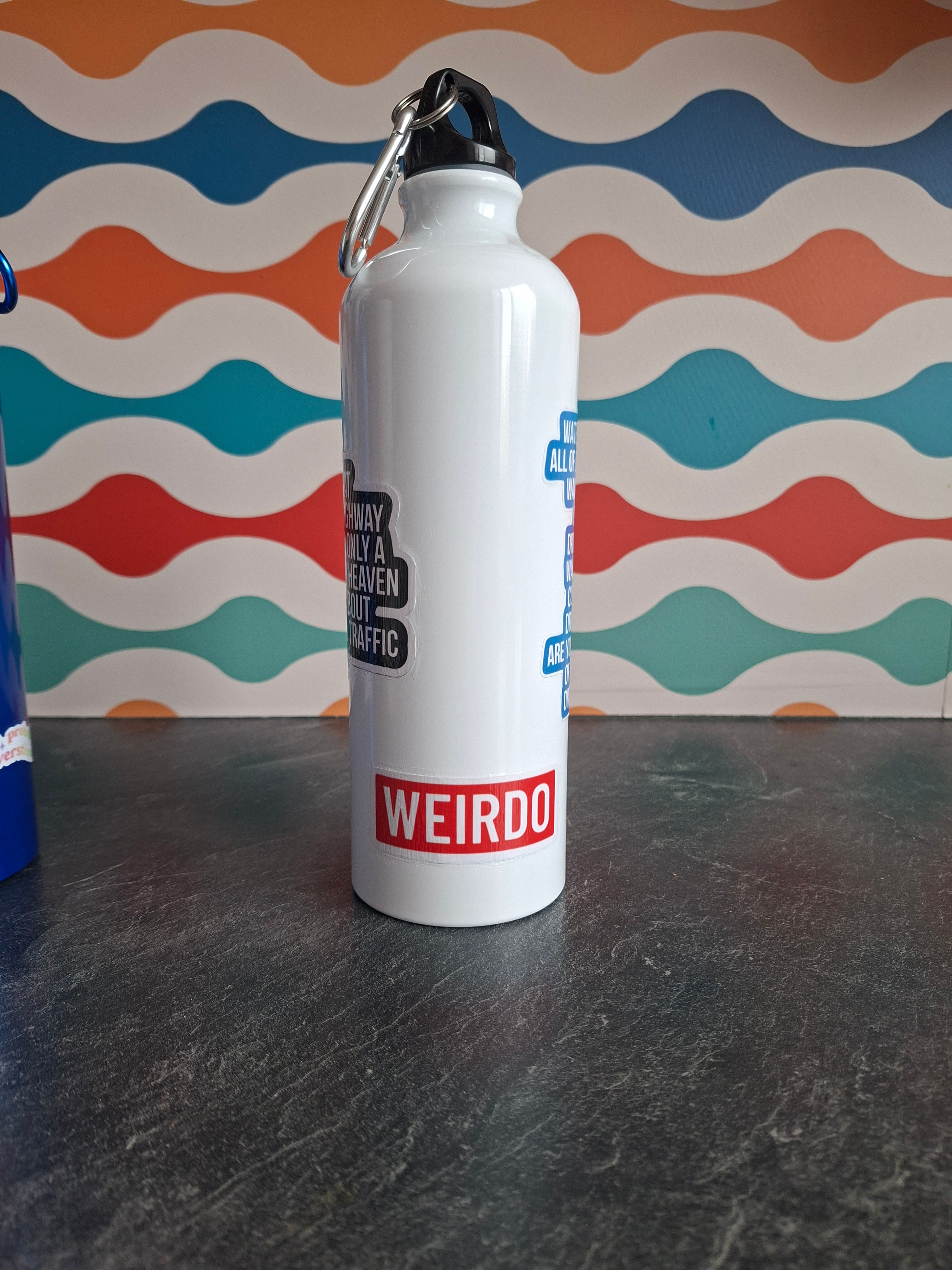 The "Aggressive Realism" water bottle 800ml - sale item