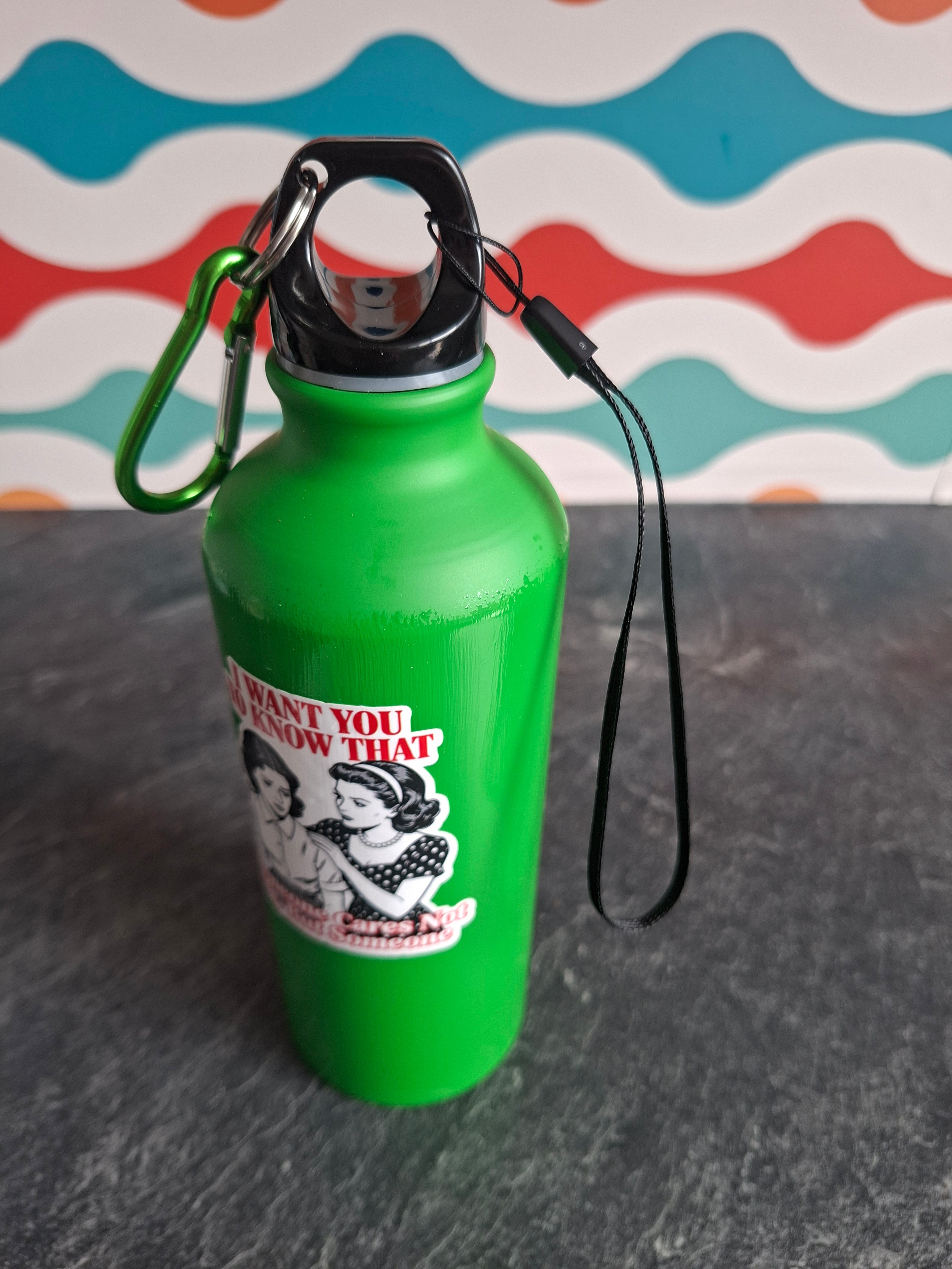Wrist holder for water bottle