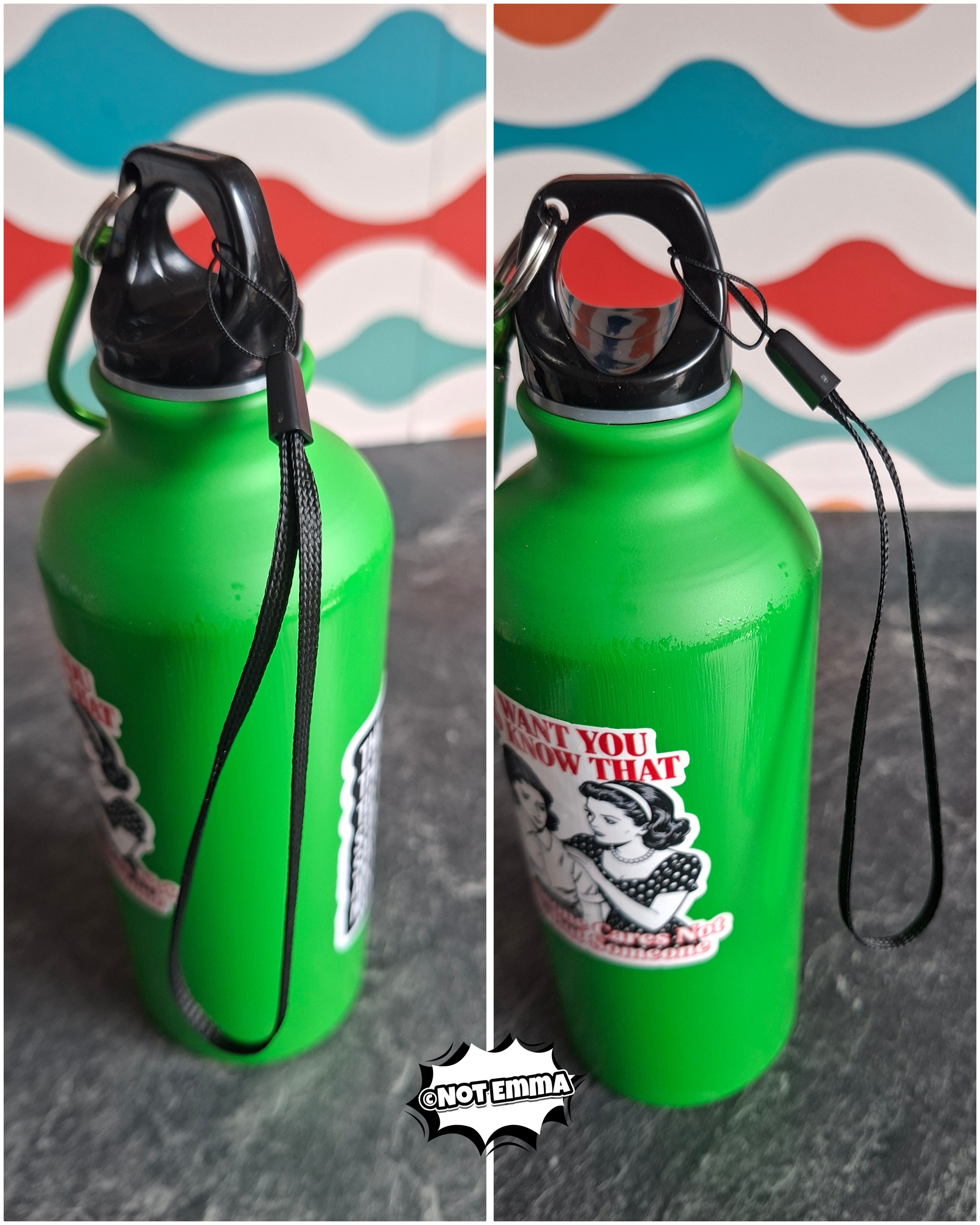 Wrist holder for water bottle