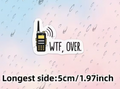 WTF - sticker