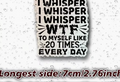Whisper WTF - sticker